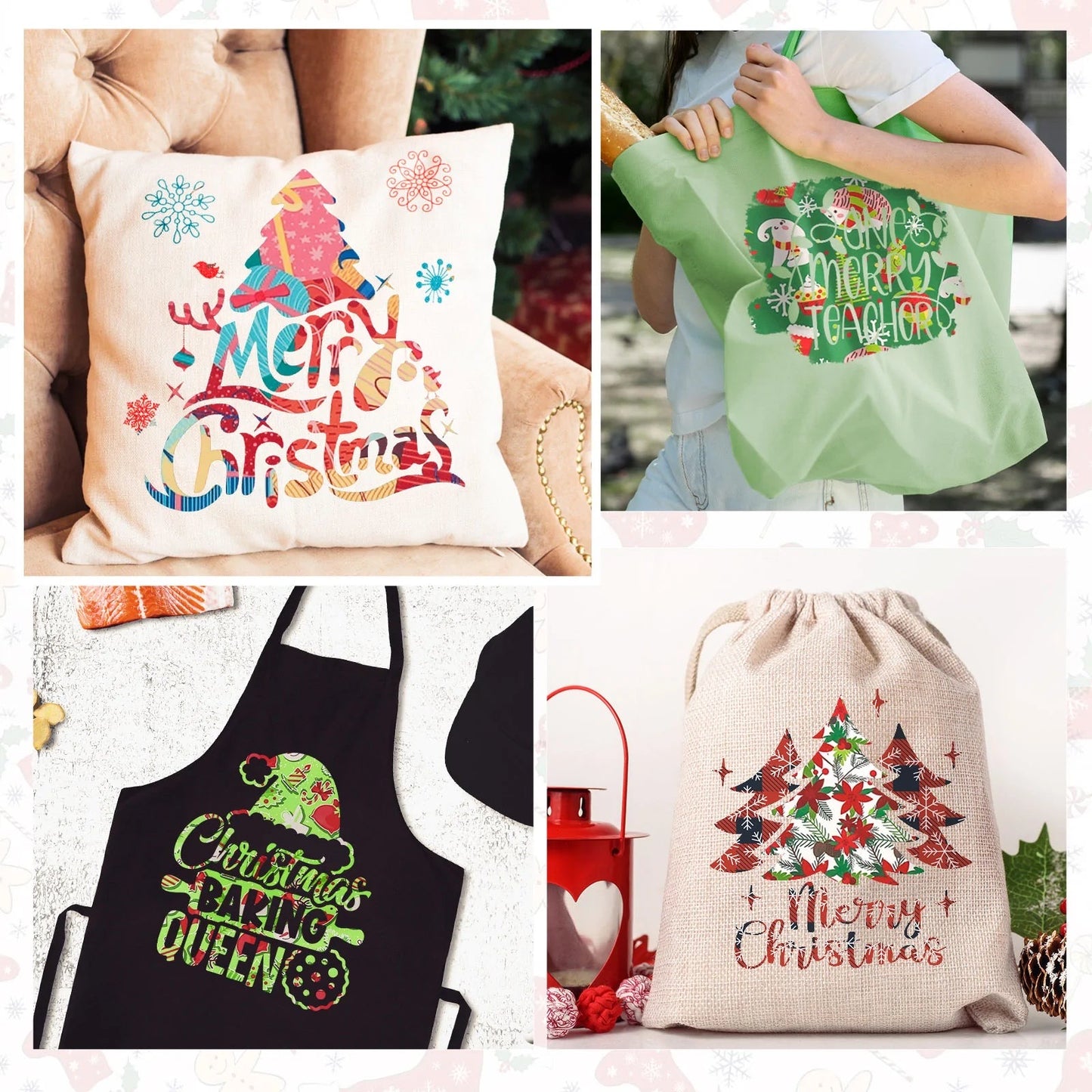 Teckwrap Christmas HTV (Heat Transfer Vinyl)*