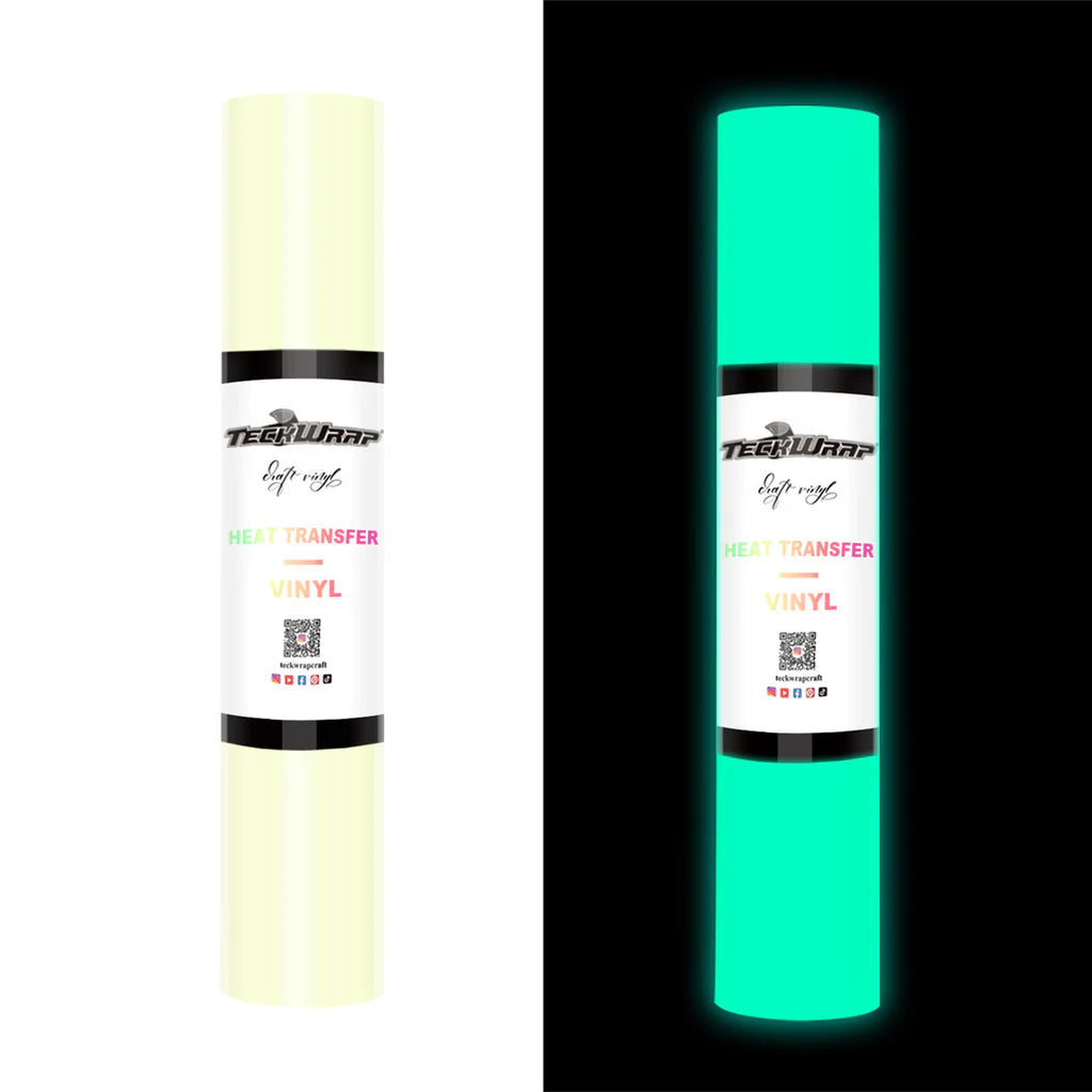 Teckwrap Glow In The Dark HTV (Heat Transfer Vinyl)*