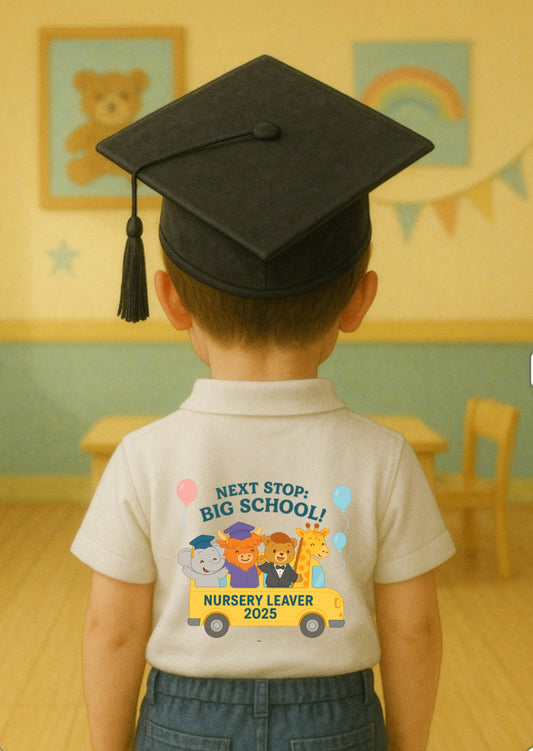 DTF Fabric - Nursery Graduation Animals (can be customised)