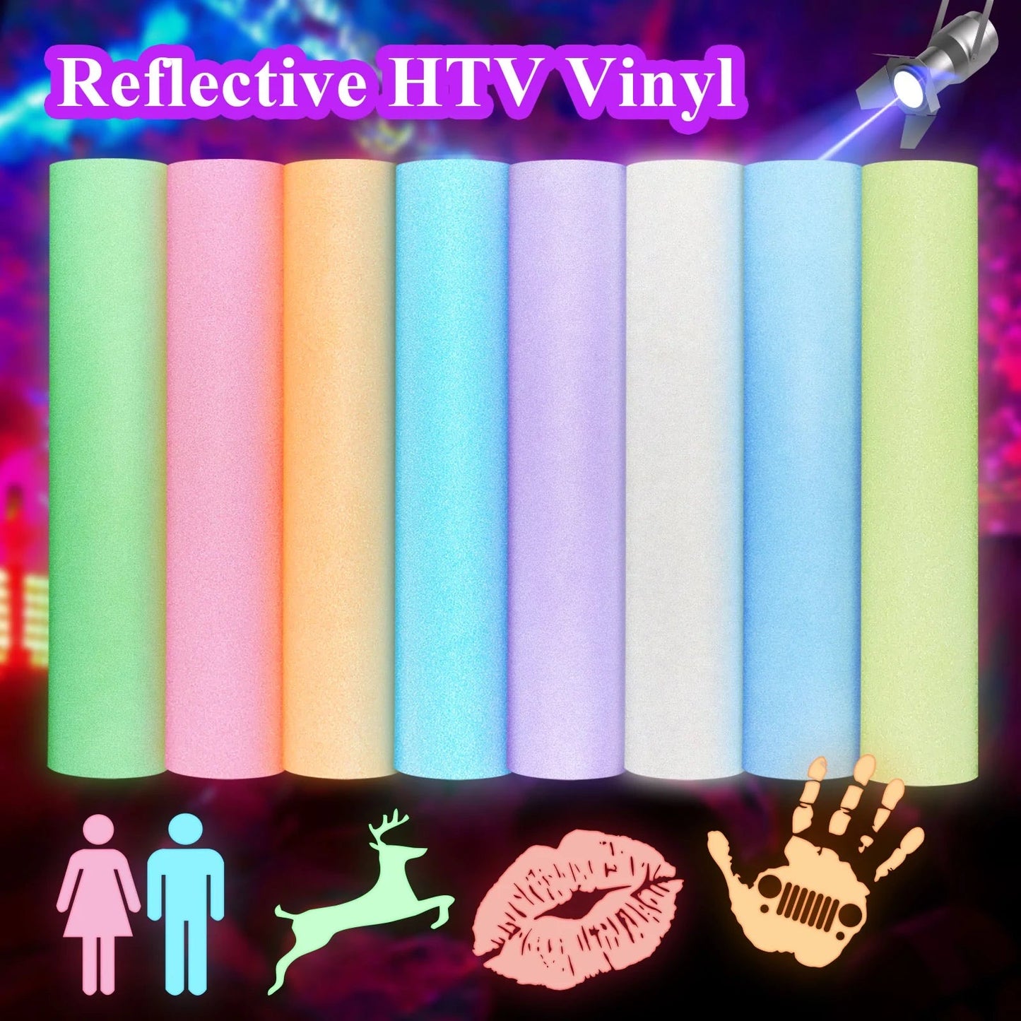 Teckwrap Reflective HTV (Heat Transfer Vinyl)*