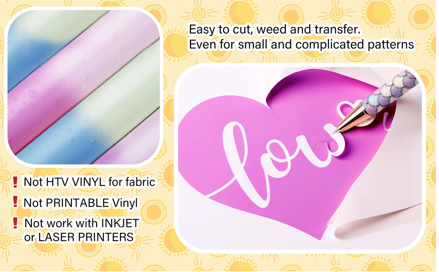 Teckwrap UV Colour Changing HTV (Heat Transfer Vinyl)*