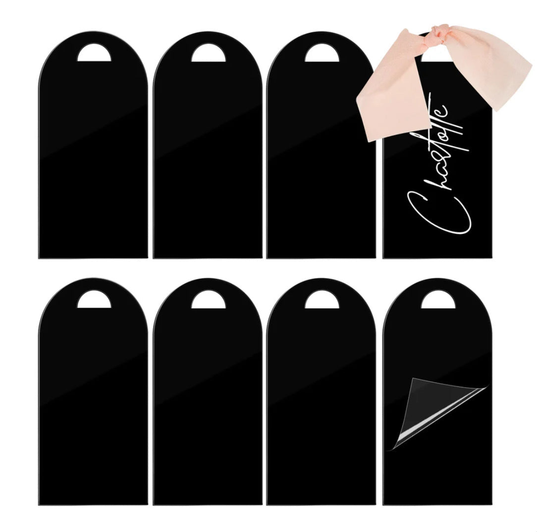 Teckwrap Black Arch Acrylic Cards – RST Prints