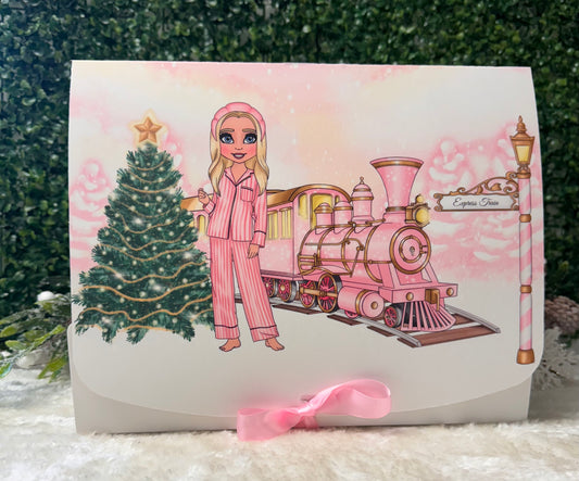 Dolly Gift Box - Female Pink Train (Name Optional)