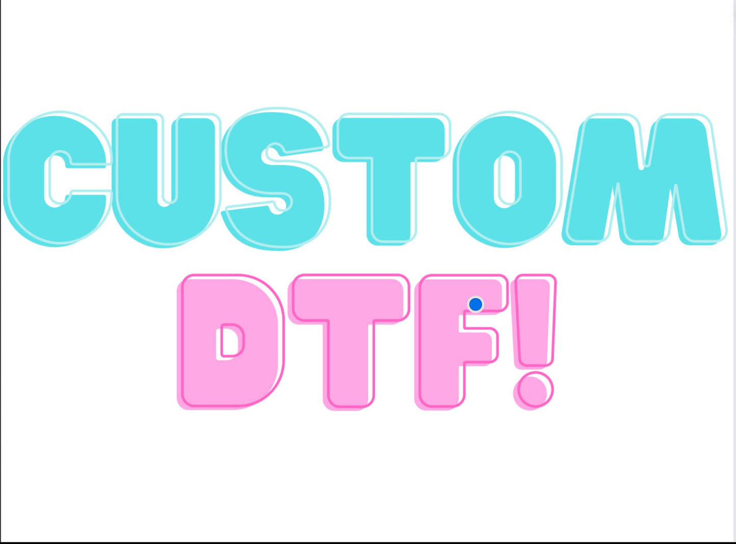 Custom DTF Fabric - Decals