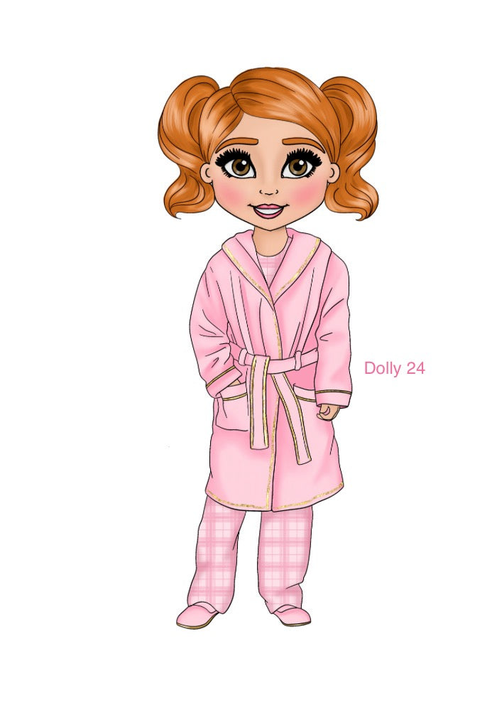 UV Polar Express Ticket Pale Pink Girl