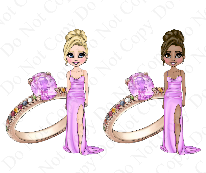 DTF Fabric - Ring Dolly