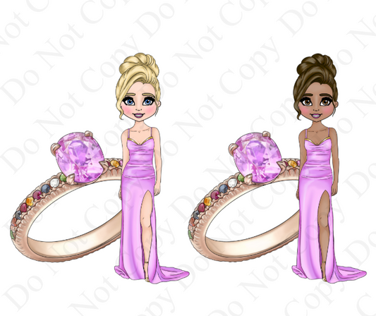 DTF Fabric - Ring Dolly