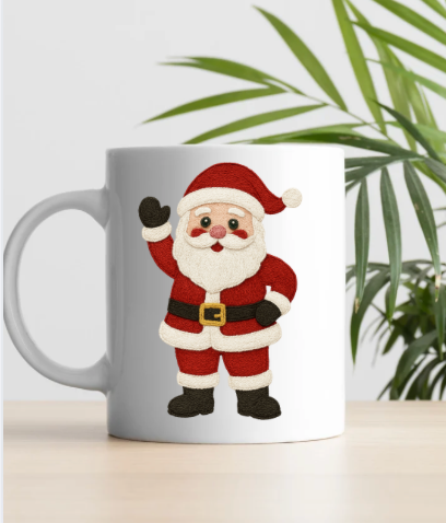 UV - Santa Knitted Effect