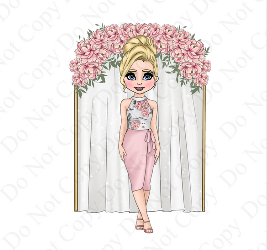 UV Flower Arch Dolly