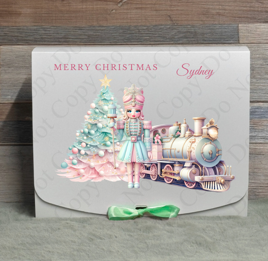 Pastel Girl  Nutcracker Gift Box - (With Optional Name and Wording)