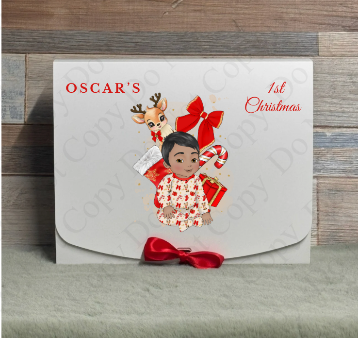 Dolly Gift Box - Prancer Baby Boyl Dolly (Name with Wording Optional)