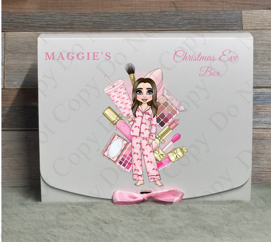 Dolly Gift Box - Bow Dolly (Name with Wording Optional)