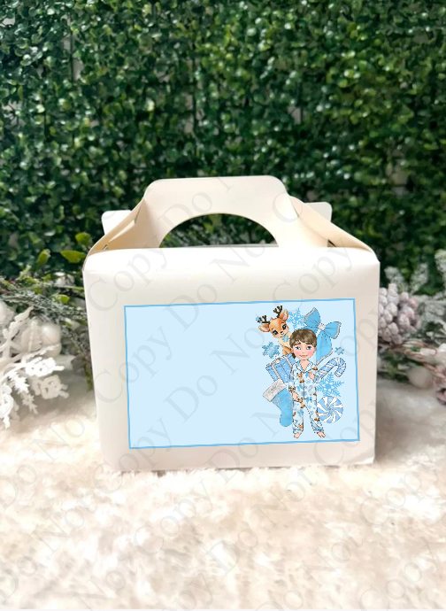 Treat Box Sticker - Dancer Boy Dolly