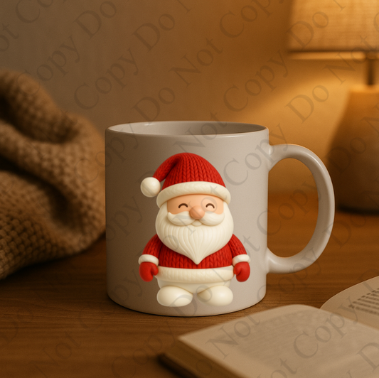 UV - 3D Red Santa