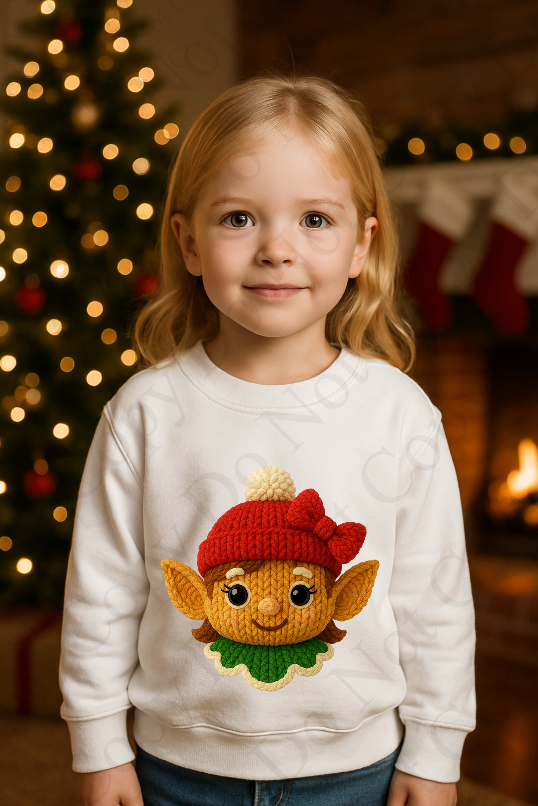 DTF Fabric - Shiny Eyes Girl Elf