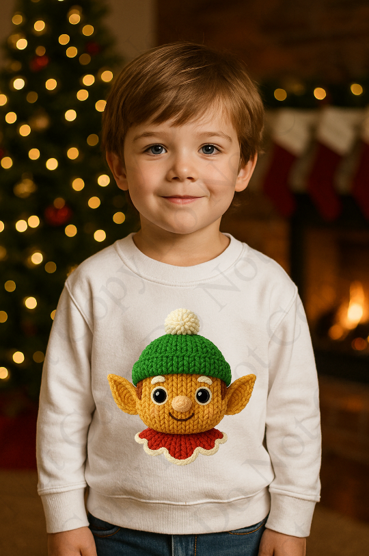 DTF Fabric - Shiny Eyes Boy Elf