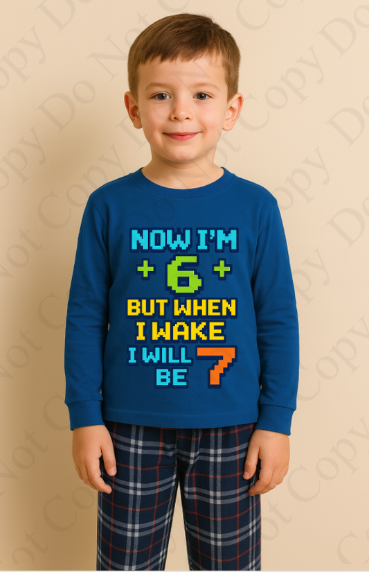 DTF Fabric - Gaming When I wake 6 7