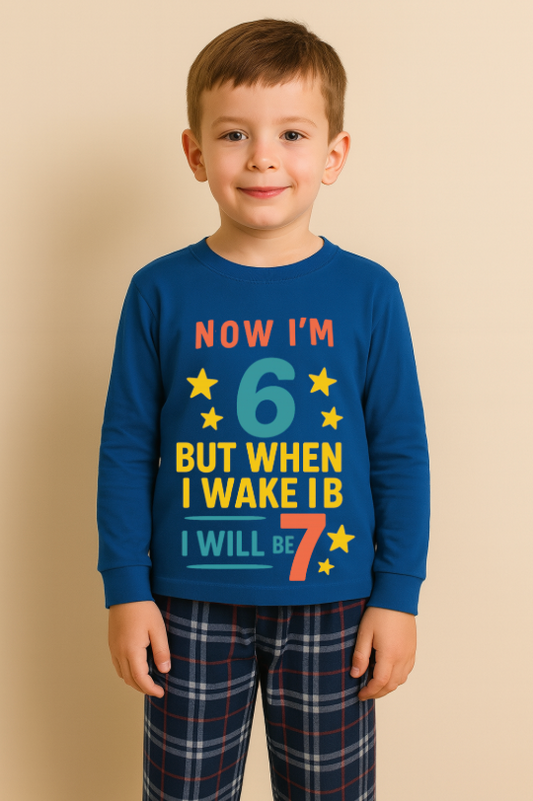 DTF Fabric - Retro Colours When I wake 6 7