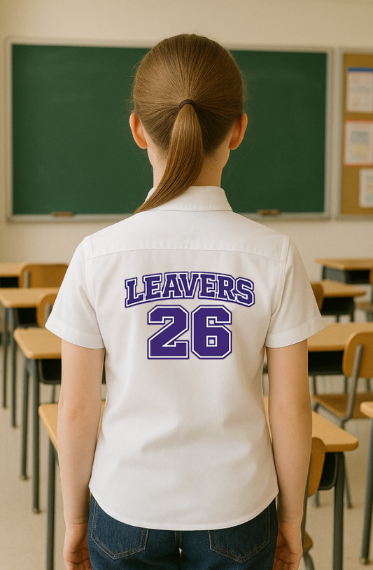DTF Fabric - Leavers Varsity Purple