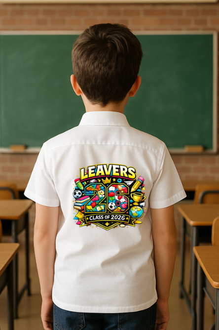 DTF Fabric - Bright School School Leavers 2026