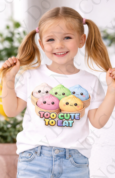 DTF Fabric - Pastel Dumplings