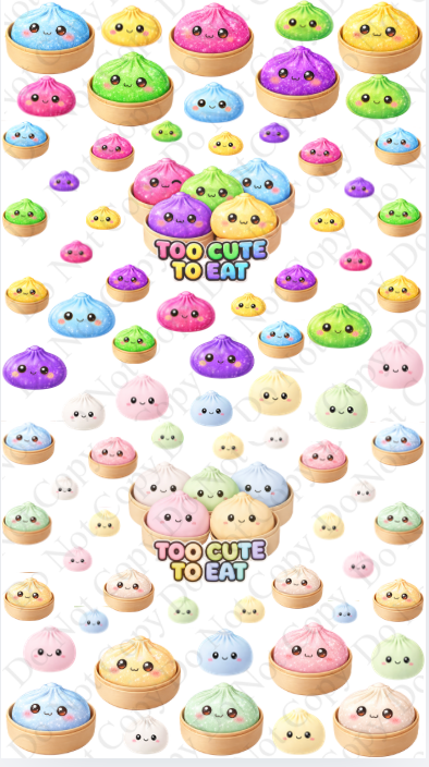NEW UV Dumpling 50cm Sheet