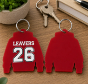 Acrylic 2026 Leavers Hoodie Plaque & Keyring Set (different colour options)