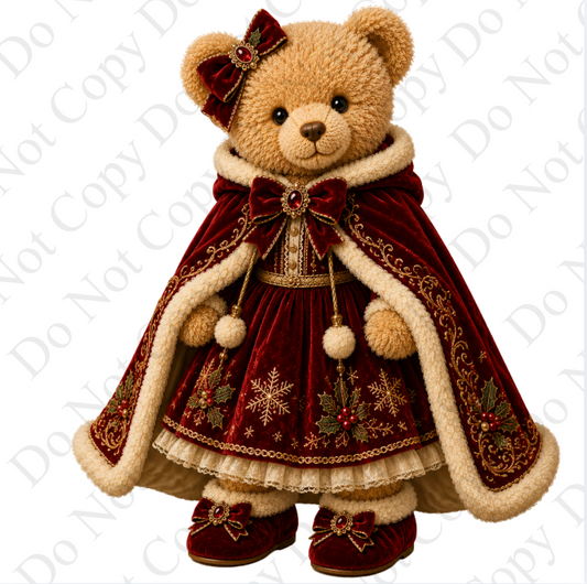 Digital Download - Girl Bear in Red Clothing