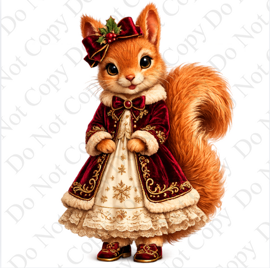 Digital Download - Girl Squirrel