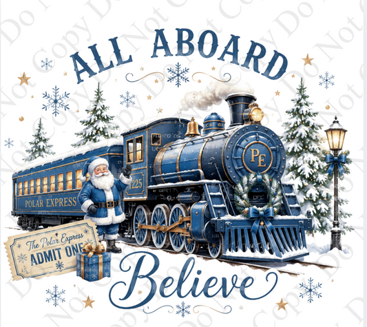 Digital Digital - Blue The Polar Express