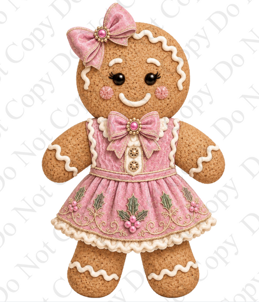 Digital Digital = Pink Gingerbread