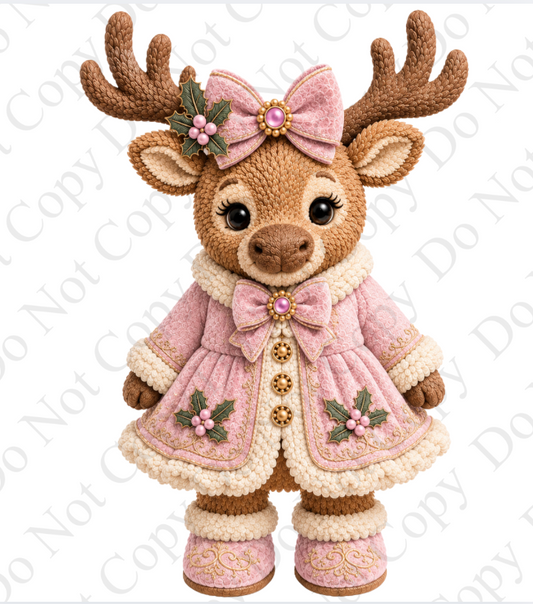 Digital Download - Pink Moose