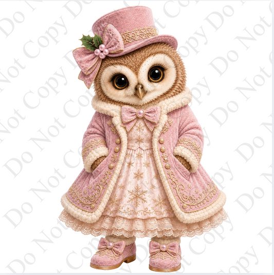 Digital Download - Pink Owl