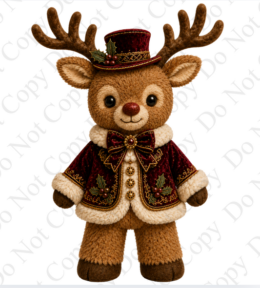 Digital Download - Boy Reindeer