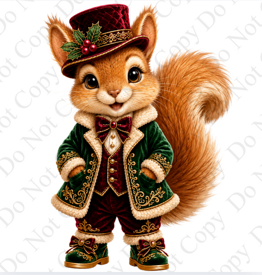 Digital Download - Boy Squirrel