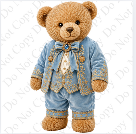 Digital Download - Blue Boy Bear