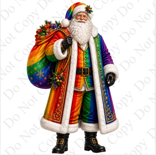Digital Download - Pride Santa
