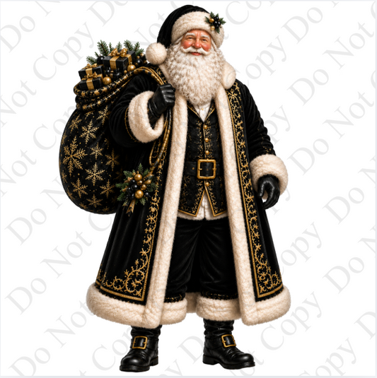 Digital Download - Black Santa