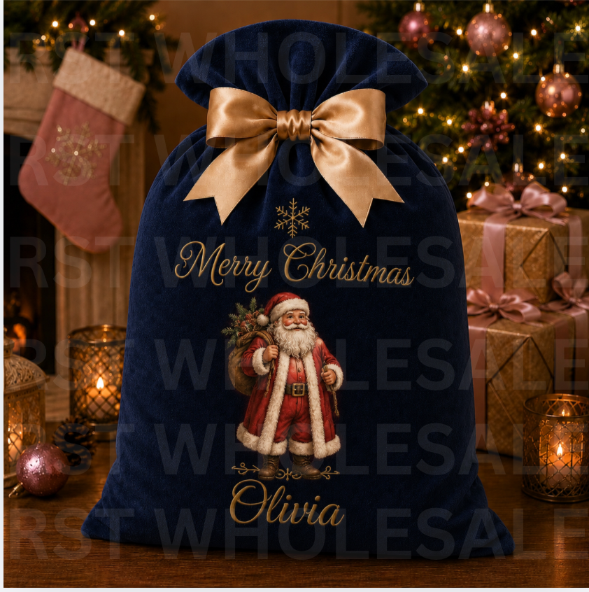 Large Santa Sacks (Multiple Colour Options) PRE-Order due September