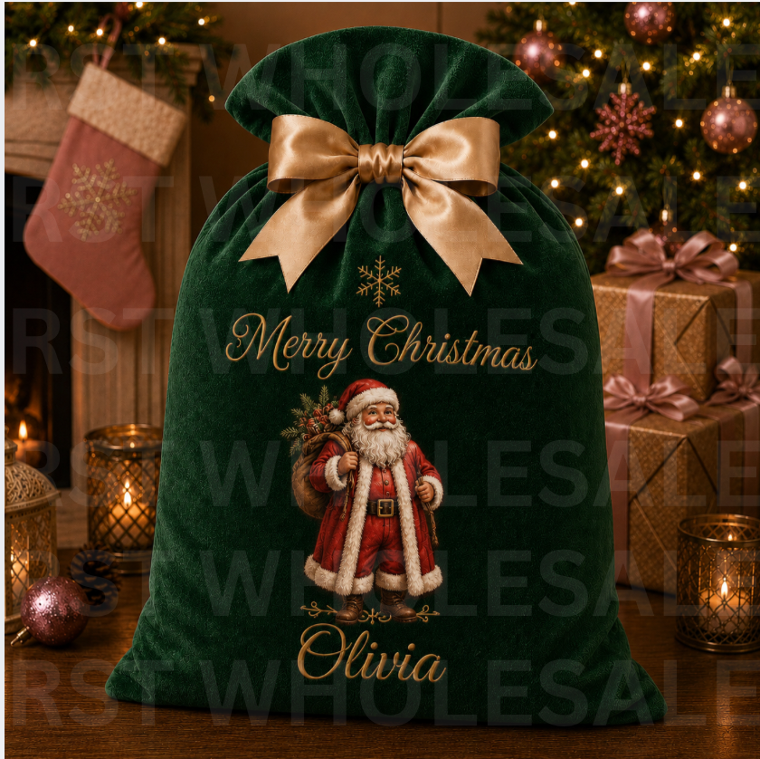 Large Santa Sacks (Multiple Colour Options) PRE-Order due September