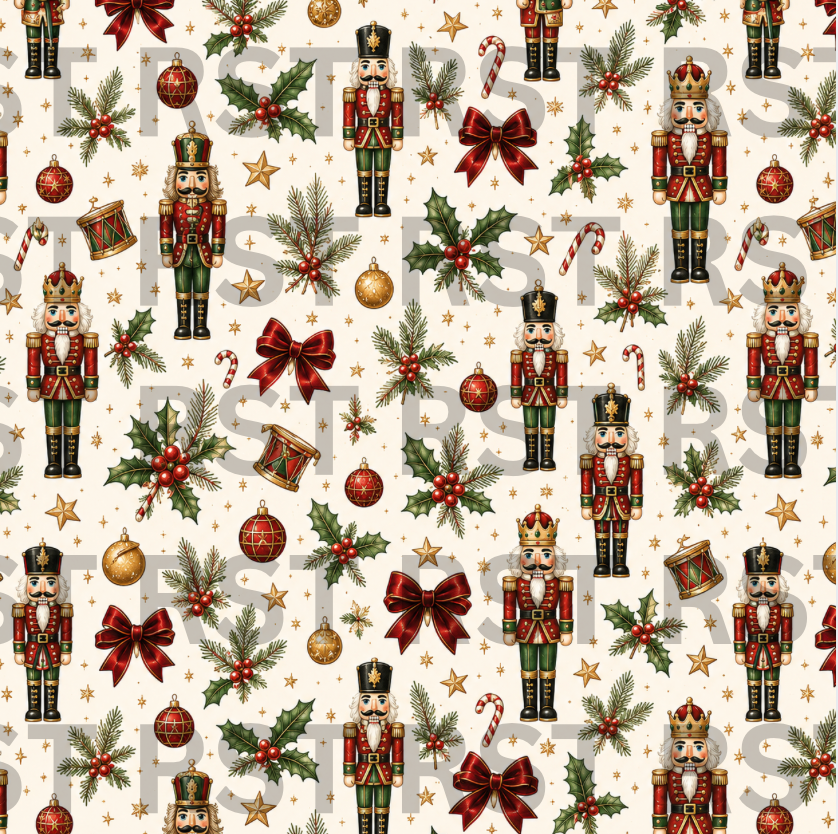 Christmas Nutcracker Family Pyjamas (NO name on chest)  Pre-Order due end October
