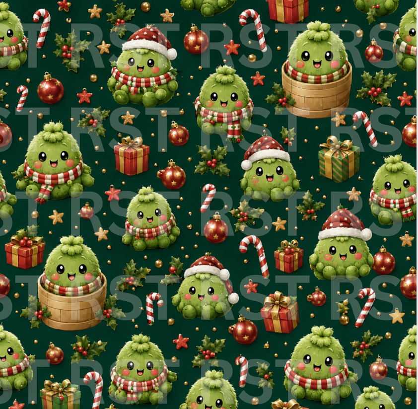 Christmas Dumplings Family Pyjamas (NO name on chest)  Pre-Order due end October