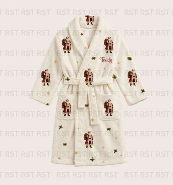 Pastel Dumpling Dressing Gown (Custom Name on Chest) Pre-Order Due October