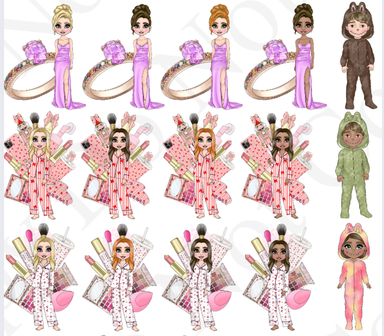UV Dolly Mega Sheet (65 Dollys)