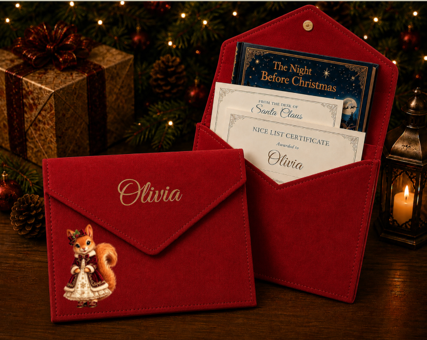 DTF Designs to fit Book/Certificate Envelope Folder (these will be printed in July) Please read description regarding the writing