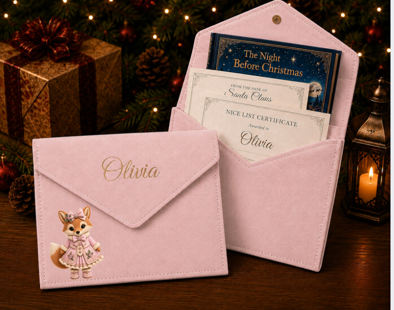 DTF Designs to fit Book/Certificate Envelope Folder (these will be printed in July) Please read description regarding the writing
