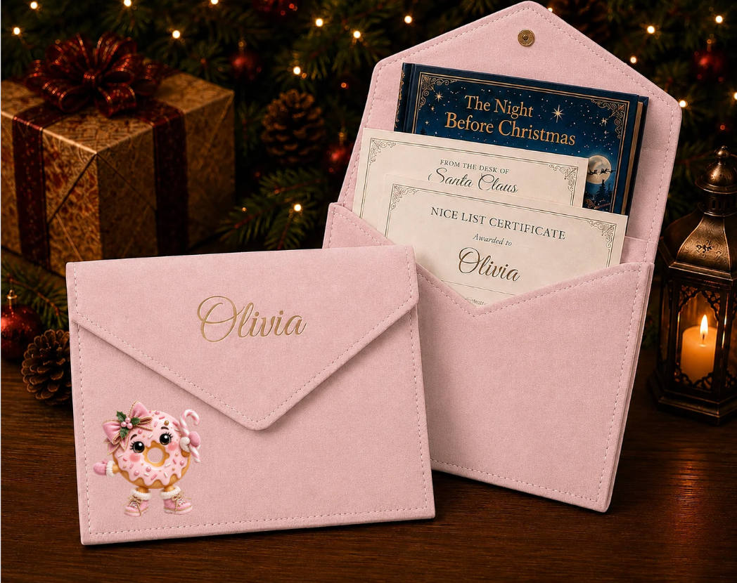 DTF Designs to fit Book/Certificate Envelope Folder (these will be printed in July) Please read description regarding the writing