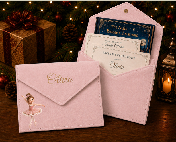 DTF Designs to fit Book/Certificate Envelope Folder (these will be printed in July) Please read description regarding the writing