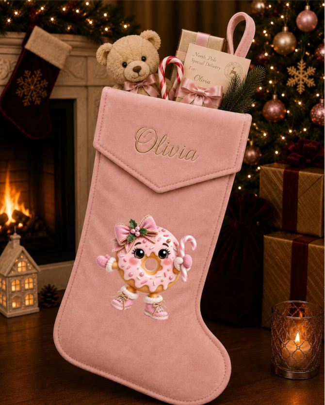 DTF Designs to fit Stockings (these will be printed in July) Please read description regarding the writing