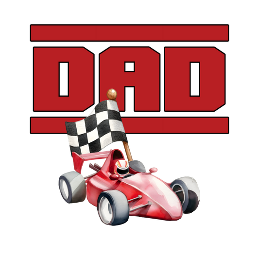 Dad Race Car Digital Download